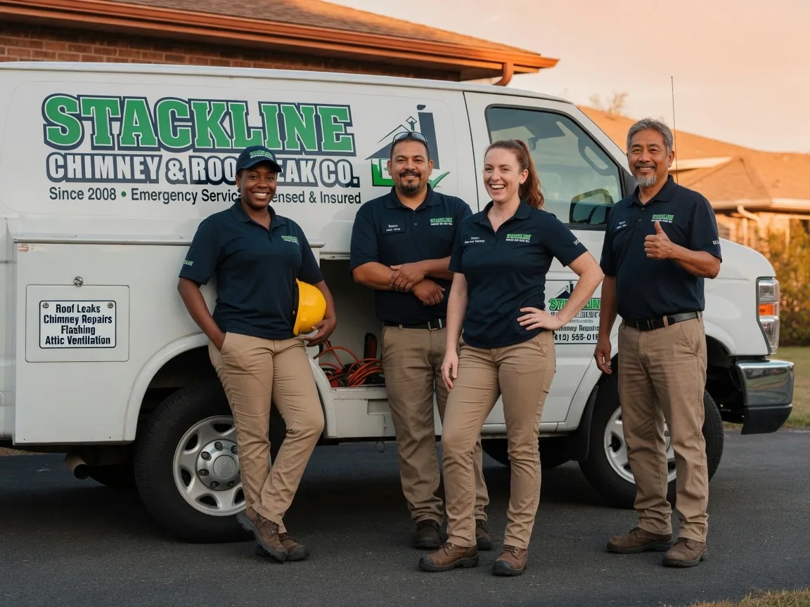 Chimney flashing repair company in Portland, NY
